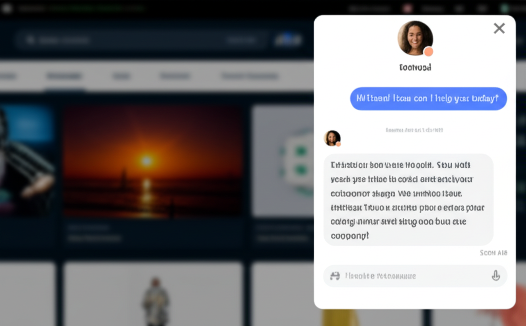 E-commerce chatbot example